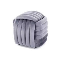 Pufs BRUNI VELVET pelēks Pufs BRUNI VELVET pelēks